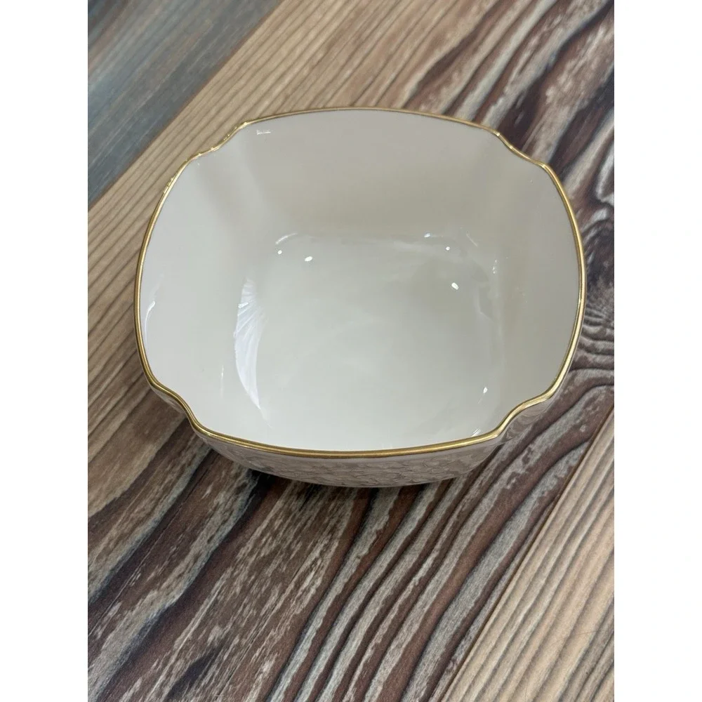 LENOX Ivory Floral 4 5/8